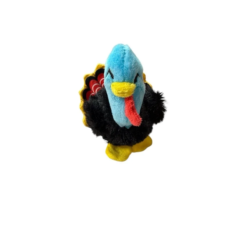 BARK Dog Toy Lot Halloween Christmas Plush‎ Squeaky Turkey Pumpkin Santa Krinkle